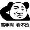 暴漫 熊猫头 高手啊 看不透 搞怪 逗
