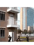跑酷 parkour 警察 消防 训练 无防具 徒手攀登
