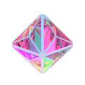钻石 炫彩 视觉 几何