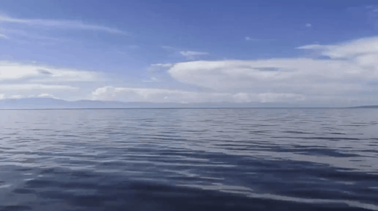 海洋 白云 纪录片 美丽的贝加尔湖 蓝天 风景