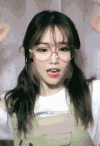 美女 气质 迷人 眼镜
