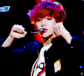 EXO-CBX 红发 舞台 唱歌