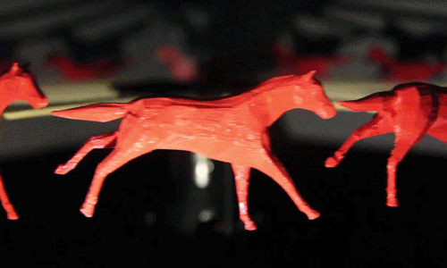 艺术 动画 技术 数字的 西洋镜 身体的 3D打印