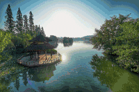 风景 天气 水