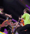 tfboys 易烊千玺 快乐大本营 爬坡 全员通过 努力 成功 明星爱豆