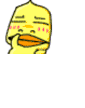 小黄鸭 斗图 搞笑 可爱 模糊