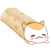 猫 卡哇伊 卷饼 萌