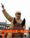 将军 骑马 拿枪 小心我李云龙一枪崩了你