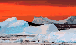 冰川 南极 延时摄影 直到世界尽头 风景 黄昏