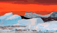 冰川 南极 延时摄影 直到世界尽头 风景 黄昏