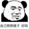 熊猫头 暴漫 自己照照镜子好吗 搞笑 逗 沙雕