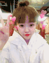 美少女 小可爱 手势 爱心