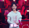 美女 爱你 爱心 女神 笑容