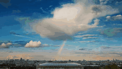 Moscow2011 俄罗斯 城市 延时摄影 彩虹 白云 莫斯科 蓝天