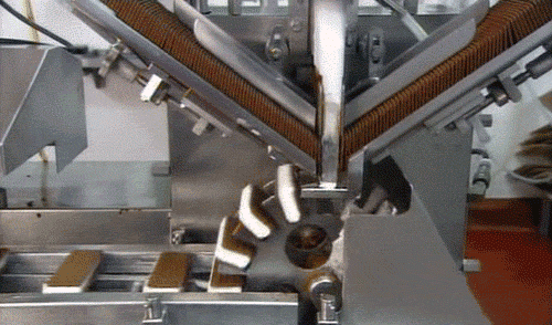 机器 巧克力 威化 流程