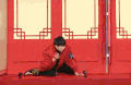 王源 爬行 搞笑 爱玩