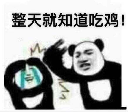 熊猫头 吃鸡游戏 绝地求生 沙雕 魔性