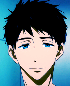 帅哥 交谈 眼神 卡通