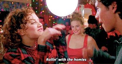 女孩 开心 跳舞 灯光