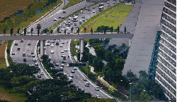 Singapore Singapore2012延时摄影 ZWEIZWEI 城市 新加坡 车流