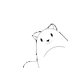 你好 hellow hi 打招呼 大白熊