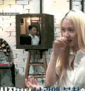 郑秀晶 可爱 女神 金发