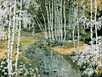 河流 丛林 清新