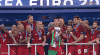 c罗 罗纳尔多 世界杯 足球 奖杯 欢呼 激动 胜利 开心 Cristiano Ronaldo
