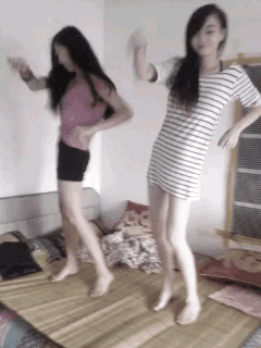 美女 跳舞 性感 可愛