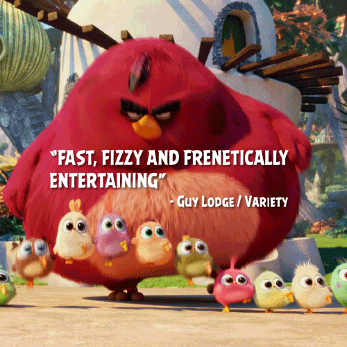愤怒的小鸟 Angry Birds movie 一起摇摆 波浪 波形