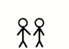 火柴人 枪 逗逼 动画 简笔画 stick figure