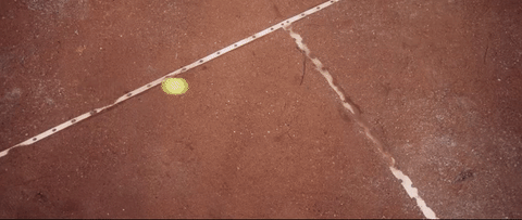 网球 追球 运动服 场地