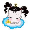 小淘女 熟睡 呆萌 可爱