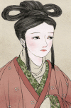 女孩 眨眼 可怜 古装