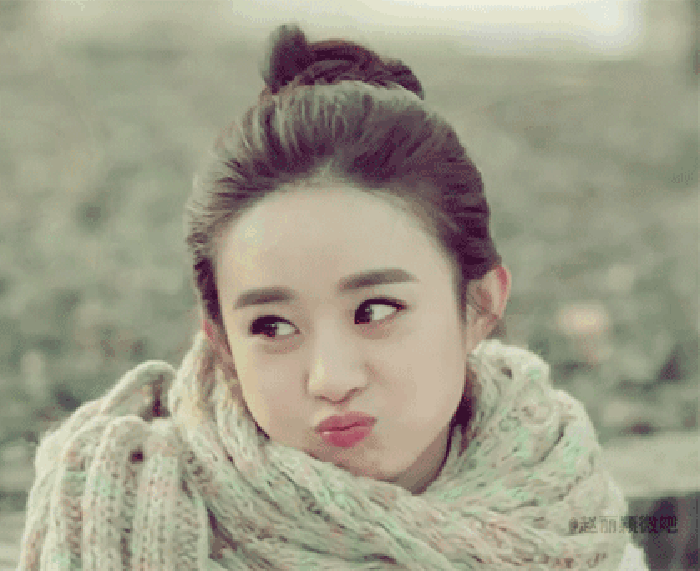 美女 赵丽颖 可爱 微笑