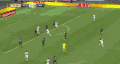 足球 球场 国际冠军杯 拜仁 米兰双雄 比赛 科曼 左路回敲 桑谢斯 张弓搭箭 一脚低射