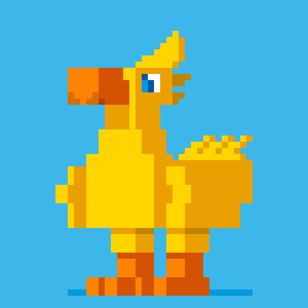 像素 pixel 公鸡 动物
