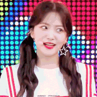 美女 甜美 笑容 眯眼