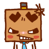 纸箱人 萌娃 呲牙 受伤