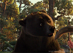 勇敢传说 熊 oh 拒绝 好臭 动画 迪士尼 皮克斯 Brave Disney