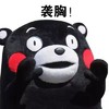 熊本熊 惊讶 吃惊 袭胸