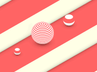 c4d 球 跳动 循环