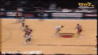 篮球 NBA 背后 传球 快到看不清 激烈对抗 帅气过人 劲爆体育