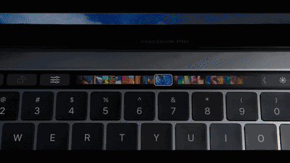 APPLE Touch&Bar macrobook&pro 创新 左右滑动 笔记本 苹果