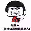 城里人一看就知道你是城里人 张学友 搞笑 可笑
