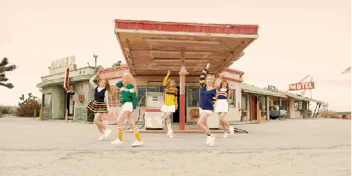 Ice&Cream&Cake MV Red&Velvet 加油站 可爱 美女 节奏 跳舞