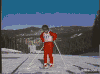滑雪 搞笑 芭蕾舞 运动员 雪原 树林 迷醉 skiing