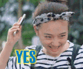 YES 美女 搞笑 手机