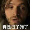 恶搞 欧美 男人 真是日了狗了