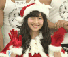 柴田阿弥 美女 挥手 圣诞服饰